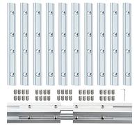 20 Pcs Profil en Aluminium Droit Ligne Connecteur 2020 Rail de Rainure Type T Rainure 8 Profil en Aluminium Utilisé pour Aluminium Extrusion Profile Série