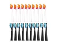 20 Pcs Replaceable Brush Heads Bristle Refill, Compatible For Electric Toothbrush FW/SG 507/508/515/551/917/959(10 Black 10 Pink)