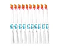 20 Pcs Replaceable Brush Heads Bristle Refill, Compatible For Electric Toothbrush FW/SG 507/508/515/551/917/959(10 White 10 Pink)