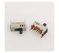 20 Pcs SS-23D03-G5/G7 2P3T 3-Position 8 Pin Horizontal Slide Switch 16mm x 12mm x 7mm NWPNLXEA(SS-23D03-G5)