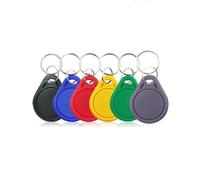 20 pcs T5567/T557 7/T5557 Proximity Programabl e 125KHZ RFID keyfobs Tags (T57 TAG-Red)