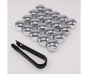 20 Pièce Cache Écrous De Roue Hexagonaux pour Ford Escape 2nd Gen 2007-2012 | Protégez vos jantes avec élégance. Le design hexagonal offre une bonne couverture et n'est pas facile à faire tomber.