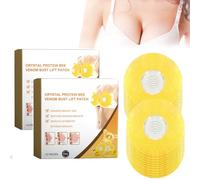 20 Pièce Patch Gelée Royale Poitrine,Raffermissant Naturel Patchs d'Augmentation Mammaire,Patch Raffermissant Nourrissant pour Les Seins Naturels pour Les Femmes