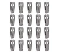 20 Piece Velvet Hanger Clips Non Slip Pants Skirt Clothing Clamps Set