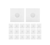 20 PièCes 12 Pouces Couverture de Disque LP Pochettes ExtéRieures Refermables Sac en Papier Sacs de Rangement pour Disques Vinyles