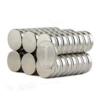 20 pièces 20 x 4 mm DIY personnalisé multi-usage pour porte de réfrigérateur Tableau blanc magnétique carte magnétique écran Porte bulletin Boards réfrigérateurs rond Cylindre Aimants