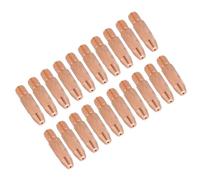 20 pièces 24KD gaz blindé pistolet de soudage accessoires dévidoir buse conducteur pointe (1.0)