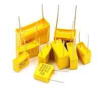 20 pièces 275VAC condensateur de sécurité X2 0.001UF ~ 1UF Film plastique de sécurité en polypropylène 0.0047UF 0.1UF 0.15UF 0.33UF 0.68UF(0.22UF (P22.5mm))