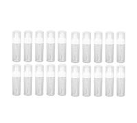 20 pièces 50 ml bouteille à pompe moussante prévenir les fuites bouteille distributrice de mousse de voyage transparente pour bricolage nettoyant pour les mains crème de douche en