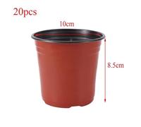 20 Pièces/50pcs Jardinière Pépinière Plante Poussent Pots Tasse Pour Fleur Pot En Plastique Outils De Jardinage Maison Cultiver Pots En Gros Sw2.10cm-20pcs