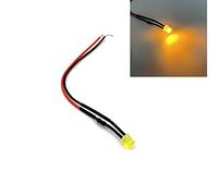 20 Pièces 5mm Pré-câblé Plat Haut Grand Angle LED 3V-220V Ultra Lumineux LED Diodes Électroluminescentes Ampoule Lumières Blanc Bleu Jaune Vert Rouge,Jaune,220V