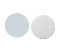 20 pièces 5quot; Papier abrasif blanc, papier abrasif de flocage rond de 125 mm, papier abrasif sec de 5 pouces avec grain 60, 80, 120, 400, 1000, 20 pièces, grain 1000, 125 mm