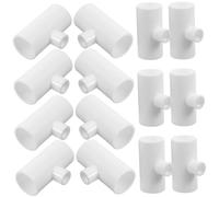 20 Pièces Accessoires pour fontaines à Boire pèse Aliment gallinée Abreuvoir Poulet Automatique Tasse d'eau de Poulet Automatique Tuyau d'eau raccord en té d'abreuvoir Automatique BESPORTBLE