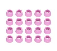 20 Pièces AG-60 SG55 Torche De Découpe Plasma Buse En Céramique Couvercle De Protection En Céramique, Accessoires De Tête De Buse Consommables, Coupelle De Protection De Tête D'électrode De Torche De