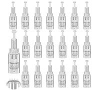 20 Pièces Aiguille Microneedling 12 Pin Micro Needling De Remplacement Dermapen Aiguilles Microneedling Cartouches Pour Micro Needle Gerät Pen Pour Auto Derma Stylo Électrique à Micro Aiguille Nadeln