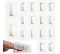 20 Pièces Aimants Cachés à Coudre, 25 x 10 x 2 mm Aimant à Coudre,MagnéTiques Invisibles en PVC,Boutons-Pression Aimant Couture Pour Tissu Fin, Doublure De Sac, Rabat De Poche, Doublure Vêtement