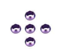 20 pièces, anneau de patte d'oiseau en aluminium diamètre intérieur 8/10 mm, étiquette d'identification pour entraînement au vol en extérieur,Violet,Diamètre intérieur 8 mm