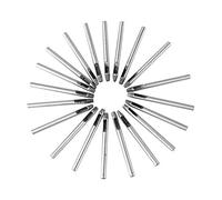 20 Pièces Artisanat du Cuir 5mm en Acier au Carbone Fleur Poinçon Trou Outil Bricolage Portefeuille Ceinture Décoration Kit avec Poignée Lisse
