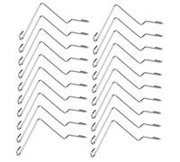 20 Pièces Attaches à Ressort de Ruche, Attache de Support de Fil de Pli de Connecteur de Ruche en Acier Inoxydable pour Outils de Ruche en Bois pour Attache D'apiculture et Pince à Ressort
