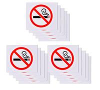 20 Pièces Autocollants Interdits de Fumer, D'interdiction de Fumer, Panneau D'interdiction de Fumer, Résistant aux Intempéries, pour L'extérieur à L'intérieur