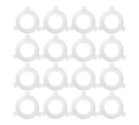 20 Pièces Bague Adaptatrice E27 vers E14 en Plastique Blanc | Installation Facile, Maintien Stable, Conversion Pratique pour Douilles Compatibles, Chambres, Bureaux et Lampes de Chevet