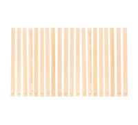 20 Pièces Barres Guide en Argile pour Poterie, Mesure Précise | Bois Beige, Différentes Épaisseurs, Usage en Atelier ou Créations Personnelles, Outils de Coupe Traçage
