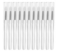 20 Pièces Bâtonnets en Silicone Effet Miroir et Poudre | Application Facile, Réutilisables, pour Nail Art et Loisirs Créatifs, en Silicone et Plastique