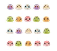 20 Pièces Bijoux pour Ongles Serpent en Résine | Style Mignon, Thème Année du Serpent, pour Ongles Gel et Doigts, Usage Diy, Fêtes Cosplay