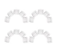 20 Pièces Boîte à Bonbons Carrée avec Couvercle, 2x2x2 Pouces | Boîte Présent pour Chocolats et Friandises, Empilable, Fermeture Sûre, Usage Quotidien, Fêtes, Voitures
