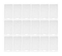 20 Pièces Boîte Blister Transparente en Plastique à 8 Cavités | Coque Clamshell, Versement Facile, Languette Suspendre, pour Fondants Parfumés et Projets DIY