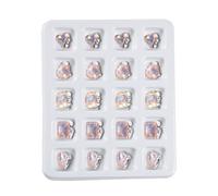 20 Pièces/boîte Nail Art Gemmes Bricolage Décorations Pour Ongles Accrocheurs Manucure Pour Salon Usage Domestique Bijoux