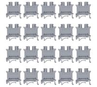 20 Pièces Bornier Rail Din Uk-3n en Cuivre, à Vis