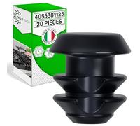 20 Pièces Bouchon Caoutchouc pour Plaque de Cuisson Gaz avec le Code D’origine 4055381125 pour AEG pour Electrolux pour Juno pour Zanker pour Zanussi - Garantie de 5 Ans - MADE IN ITALY - ONIX TECH