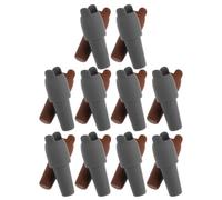 20 Pièces Bouchon de Vin Rouge en Silicone à Double Joint