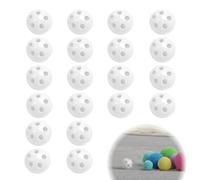 20 pièces Boules à hochet Ø 24 mm, inserts à coudre pour peluches, poupées et jouets pour animaux, pour couture, réparation et bricolage