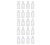 20 Pièces Bouteille Souple de Voyage 50ml Rechargeable | Bouchon à Clapet, Transparence Élevée, Remplissage Facile, pour Voyage en Avion, Femme, Conditionneur