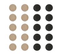 20 Pièces Boutons Métalliques de Costume en Alliage, Lot, 23 MM | Finition Dorée et Noire, Remplacement Couture pour Vêtements, Boutique Textile et Atelier, Décoration DIY