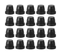 20 Pieces Brake Bleeder Valve Cover, Secure Fit Moisture-Resistant Rubber | Brake Bleed Caps, Brake Bleeder Dust Cap For Enthusiasts Riders Technicians Vehicle Owners Home Garage