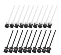 20 Pièces Brosse de Nettoyage Multifonctionnelle à Long Manche | Nylon, Tête Compacte à Poils Fins, Poignée Ergonomique, Accès aux Recoins, Entretien des Tondeuses et Sabots