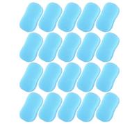 20 Pièces Brosse Éponge pour Cheveux de Salon, N | Accessoire Léger pour Coiffeur, Usage Salon et Coiffure Masculine, Mousse Souple, Retrait des Cheveux Cassés
