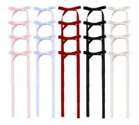 20 Pièces Bughaar Aiguille, Accessoires Simples À Cheveux Sucrés, Streamer En Satin-Aiguille En Héritage, Décorations De Coiffure.