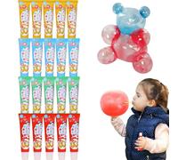 20 pièces bulles en plastique soufflent des bulles en plastique jouets ballons à Non toxiques pour les écoles fête d'anniversaire