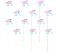 20 Pièces Buse de Pulvérisation à Pression, Plastique, Réglable | Tube Plongeur Long, Prise Texturée, Usage Portable, pour Bouteilles Compatibles, Fleurs Coupées Cuisine