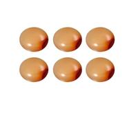 20 Pièces Cabochons Ronds en Cornaline 1,2cm pour Bijoux | Rouge, Demi-sphère Délicate, pour Vase et Horloge, Fournitures Adaptées au Design Bijou DIY