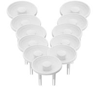 20 Pièces Cache de Sécurité pour Prise Bébé, Protection Maison | Plastique Blanc, Bloque les Débris, Limite L’électrocution, Usage Intérieur, Lot Discret pour Foyer