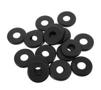 20 Pièces Cache Fourche Fauteuil Roulant Fin en Pa pour 6 8 10 Pouces | Ajustement Précis, Surface Lisse, , Usage Maison et Centre de Rééducation, Noir