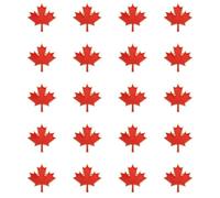 20 Pièces Canada Pins Épinglette feuille d'érable du Canada Métal Pin's Drapeau Canada Broches de Drapeaux Nationaux Badge à épingle Pins pour Costume Chapeau Cravate Veste Sac à dos Homme Femme