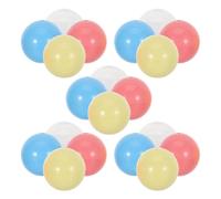 20 Pièces Capsules Rondes Vides 25mm en Plastique