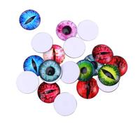 20 Pièces Carrelage Rond en Verre 35mm pour Bijoux et Vase DIY