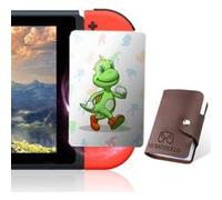20 pièces Cartes de jeu NFC pour Mario Kart 8 Deluxe compatible avec Nintendo Switch/Wii U avec porte-cartes